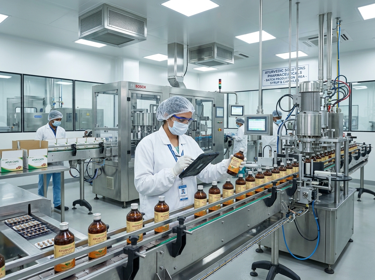 GMP Cleanroom Manufacturing Line