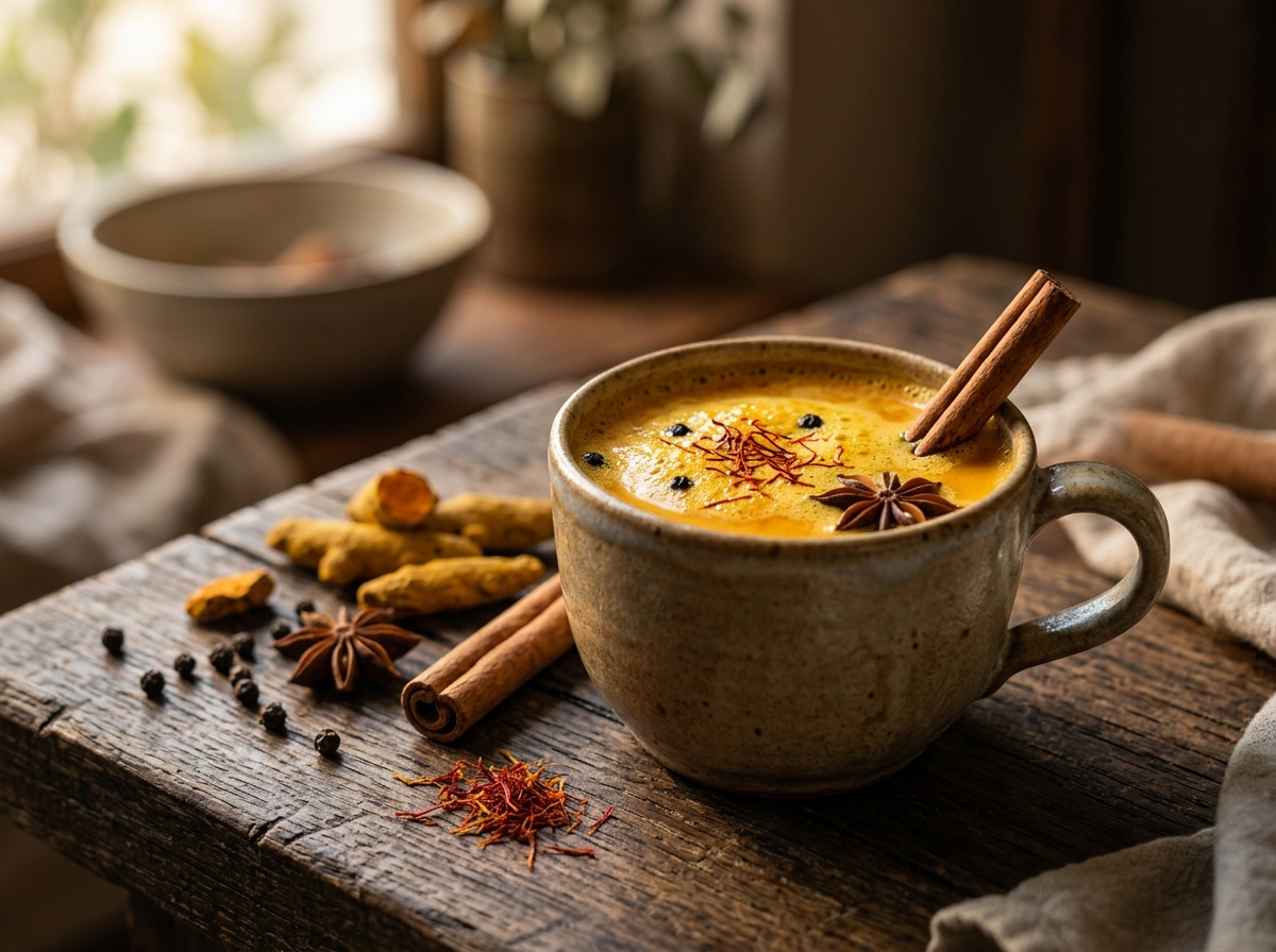 Turmeric Kesar Golden Milk